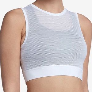 Nike mesh crop tank